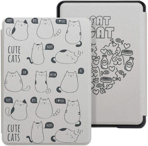 Walnew Case Fits Kindle Paperwhite 10th Generation Fat Cat