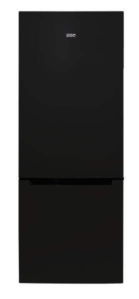 KIC 314L Bottom Freezer Fridge - Black