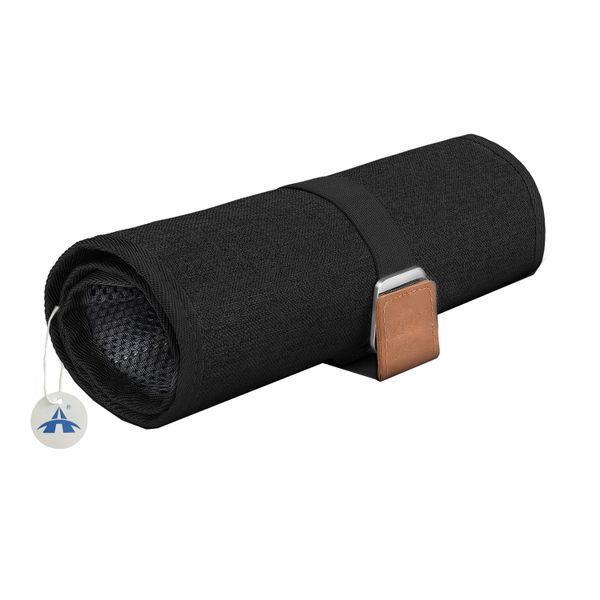 Alanes Travel Toiletry Bag Roll Organizer for Men