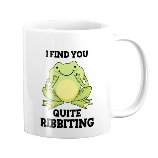 Pappa Joe Mug - Find You Quite Ribbiting