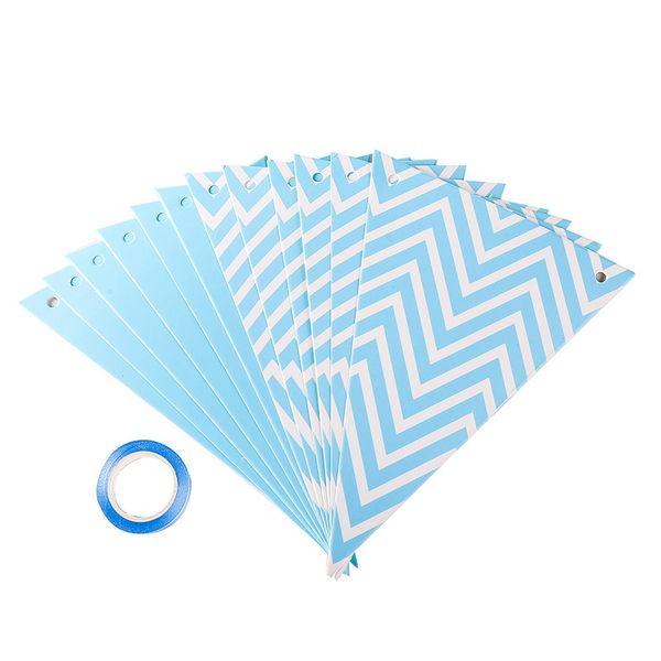 iKids Party Pennant Flags Banner Pink