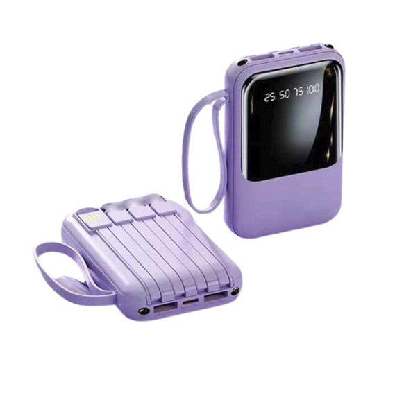 Loveday 4 in 1- 6 USB ports Portable Fast Charging 10000mAh Power Bank