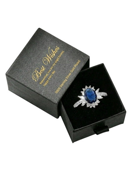 Sapphire Luxe Radiance Ring