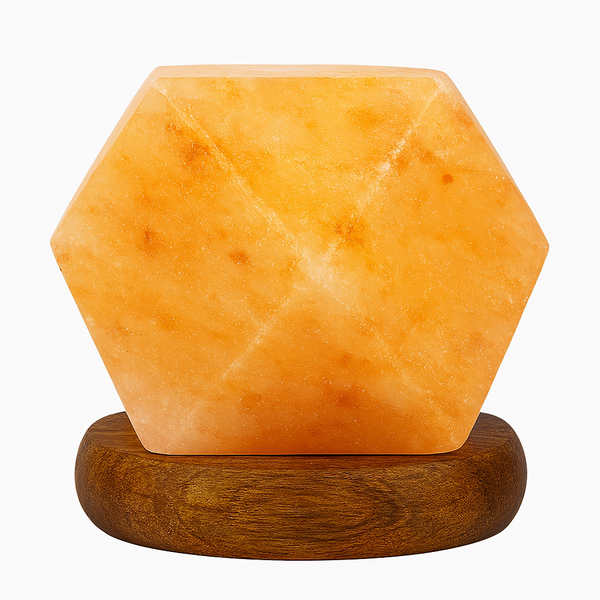 Himalayan USB Diamond Shaped Salt Lamp (Small) - AW