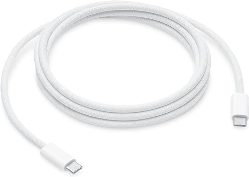 240W USB-C to USB-C Charging Cable for Apple Devices 2M - White