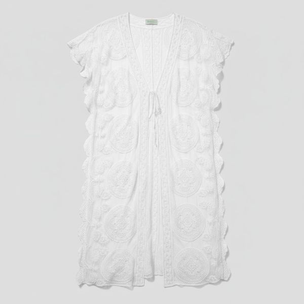 Hestia Lace Cotton Mix Jacket