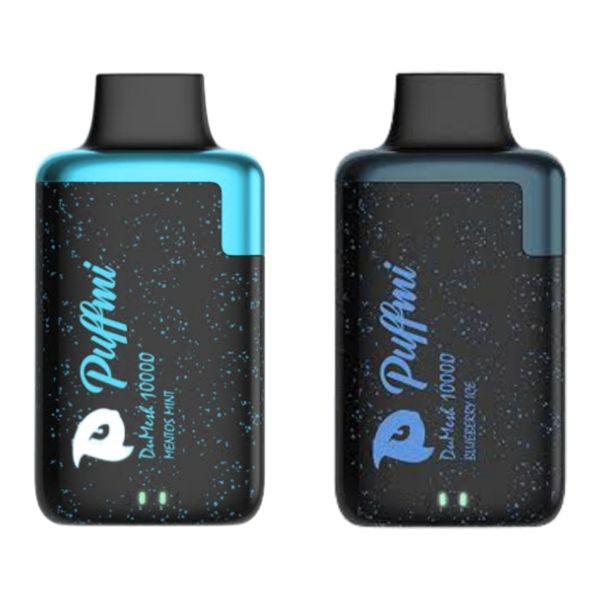 PUFFMI DuMesh 10000 Puffs Disposable Vape 50MG - Blue Combo (Pack of 2)
