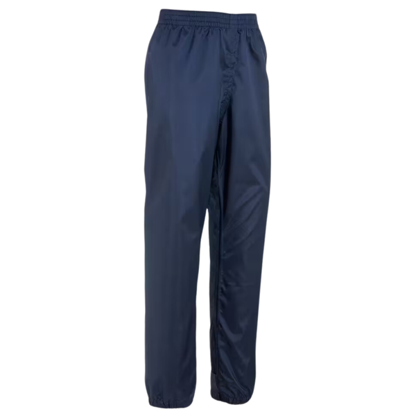Quechua Kids' Hiking Waterproof Overtrousers MH100 2-6 Years - Blue Black