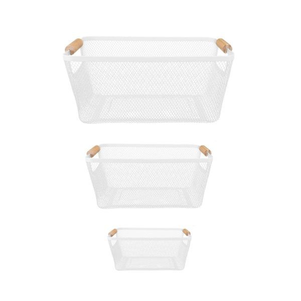 Set Of 3 - White image