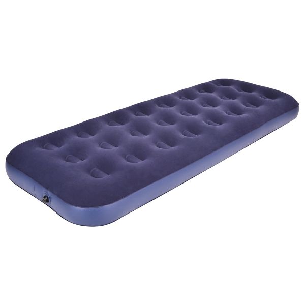 Airbed Flocked Inflatable Air Mattress 191x73x22cm for Camping Home