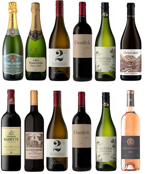 Mixed Case of Premium Wines for the Avid Entertainer 12 x 750ml