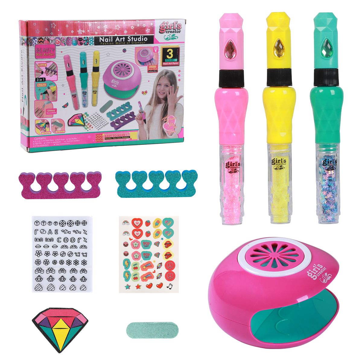 Nail Art Kit for Girls | Shop Today. Get it Tomorrow! | takealot.com