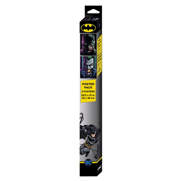 DC Comics 2 Set Chibi Posters - Batman &amp; Joker