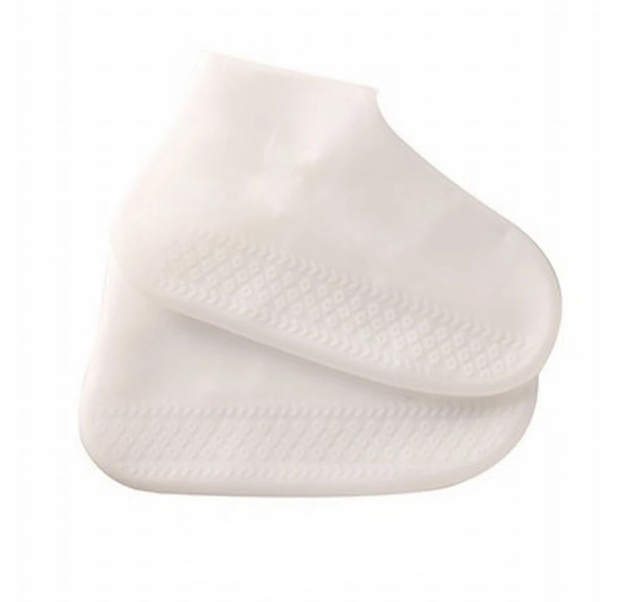 Reusable Waterproof Silicone Shoe Covers - Clear-White | Shop Today ...