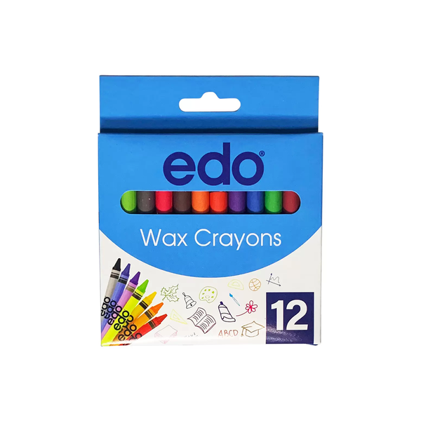 edo - 12 8mm Wax Crayons