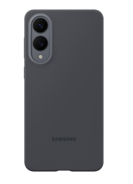 Samsung Original Silicone Cover Compatible With Galaxy S25 Edge - Black