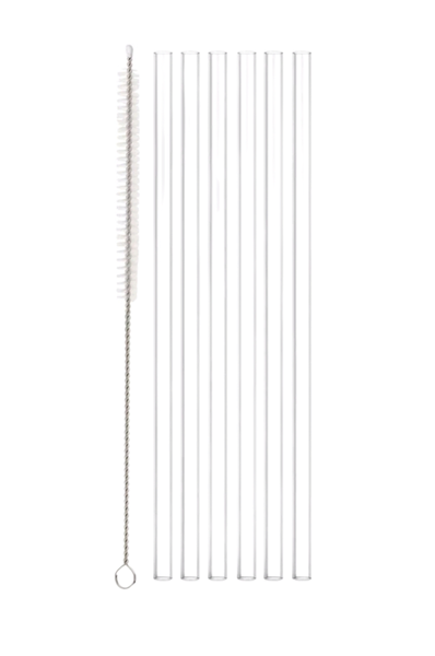 Reusable Straw With Cleaning Brush For Tumber Set of 7 (30oz&amp;40oz)