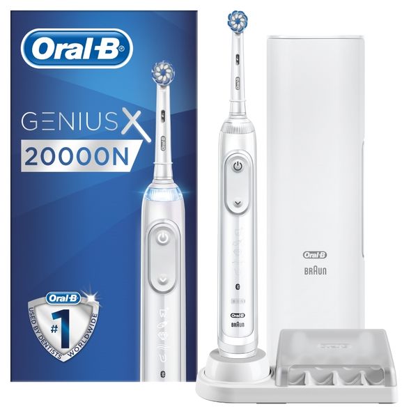 Oral-B Rechargeable Electric Toothbrush - Genius X - Fuji White