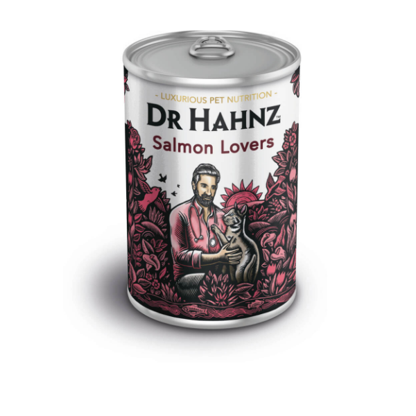 Dr Hahnz Cat Wet Food Salmon Lovers (12 cans x 415g)