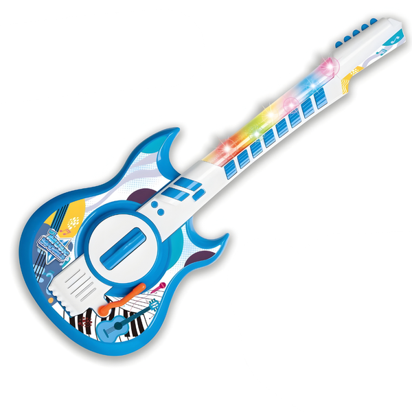 Light-Up Musical Guitar - Instrument Toy for Kids Toddlers Boys &amp; Girls