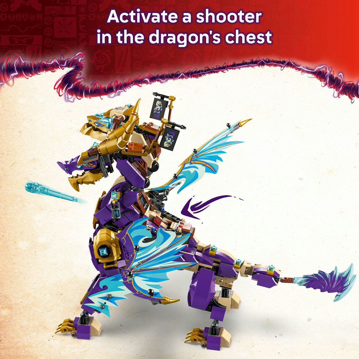 LEGO® NINJAGO® Arc Dragon of Focus Ninja Toy Set 71836 | Shop