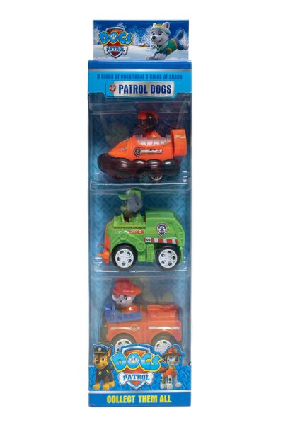 Paw Patrol Rescue Vehicles 3 Pack Marshall