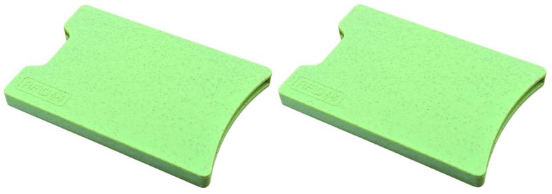 Wheat Straw RFID Multi Card Case - 2 Pack