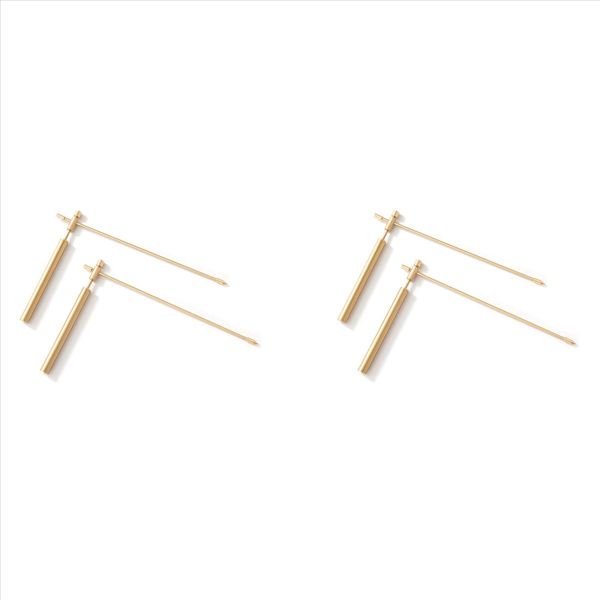 2Pair Copper Dragon Seeking Dowsing Rod Outdoor Energy Water Witching