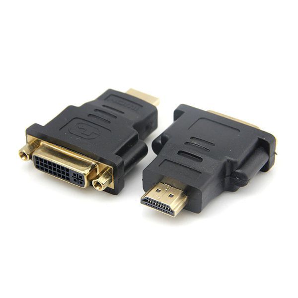 Andowl - 1080p Male HDMI to Female DVI Converter - HDMI to DVI Adapter