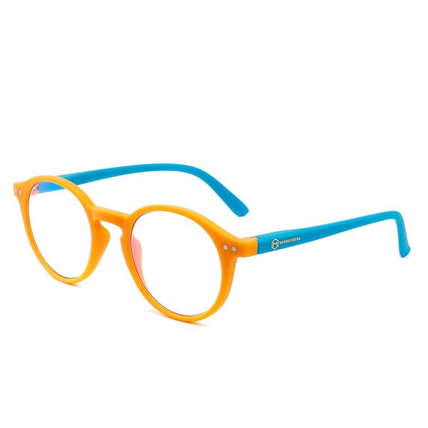 Sophie Moda Children Glasses: Kids Anti-Blue Light Round Frame