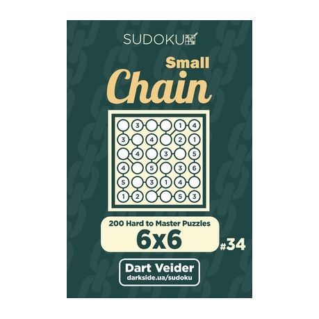 Chain Sudoku 6x6 - Hard 