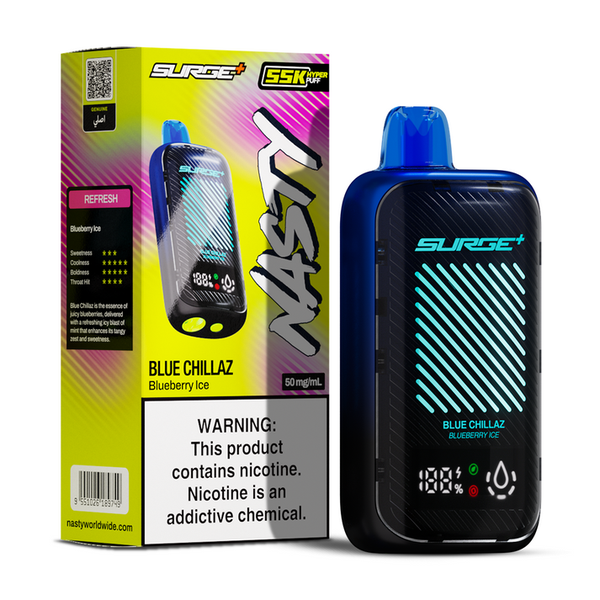 Nasty SURGE 55K Puff Disposable Blueberry Ice
