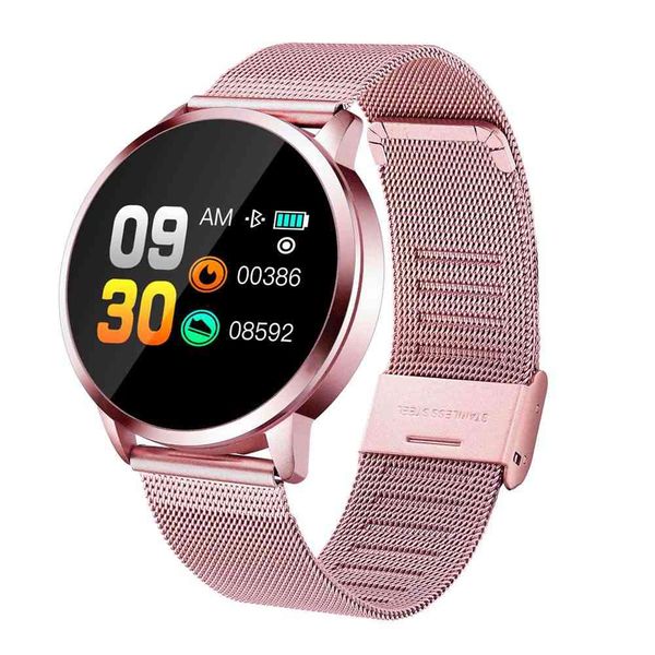 Q8 Smartwatch &amp; Fitness Tracker -Rose Gold