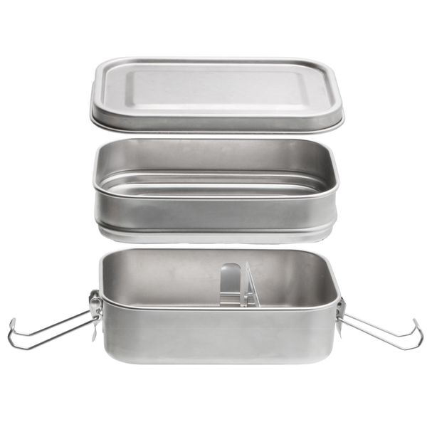 Lunch Box Stainless Steel 304 Double Layer - 1900 ml
