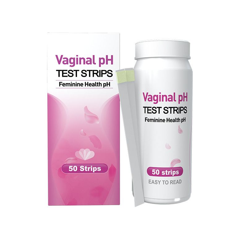 Vaginal pH Test Strips Feminine Health pH 50 Strips Per Box Easy To