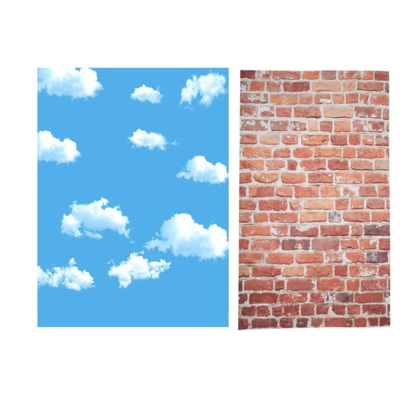 3X5Ft Vinyl Vintage Red Brick Wall Studio Backdrop Photography