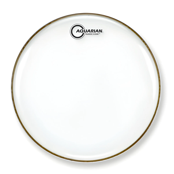 Aquarian 10" Classic Clear Snare Side Resonant Drum Head