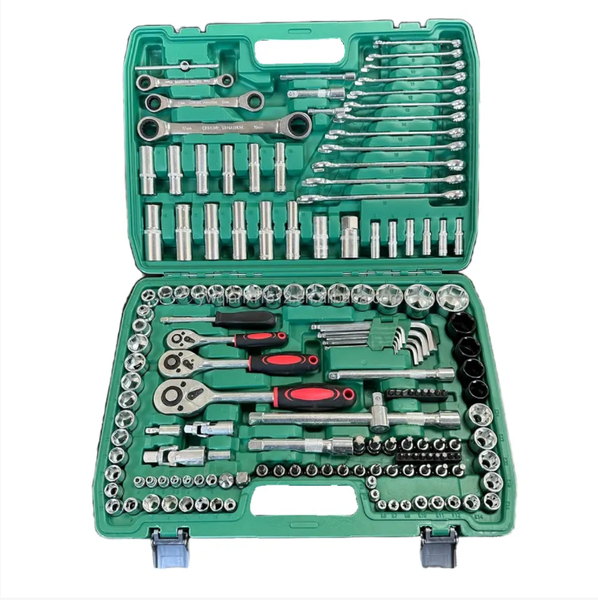 151 Pieces Of Ratchet Socket Wrenches For Auto Repair Workshop Set