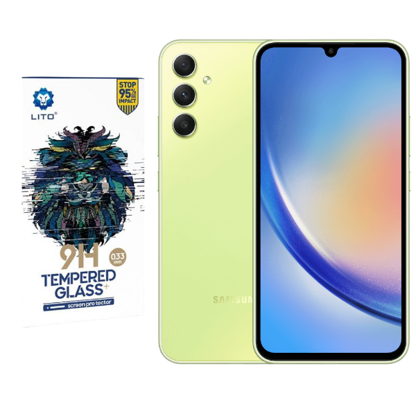 Lito Tempered Glass Screen Protector For Samsung A34