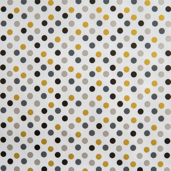 Luxury Metalic Dots Wrapping paper - 10m roll