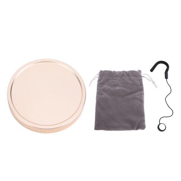 Rose Gold Aluminum Lens Cover For Fujifilm Mini 90