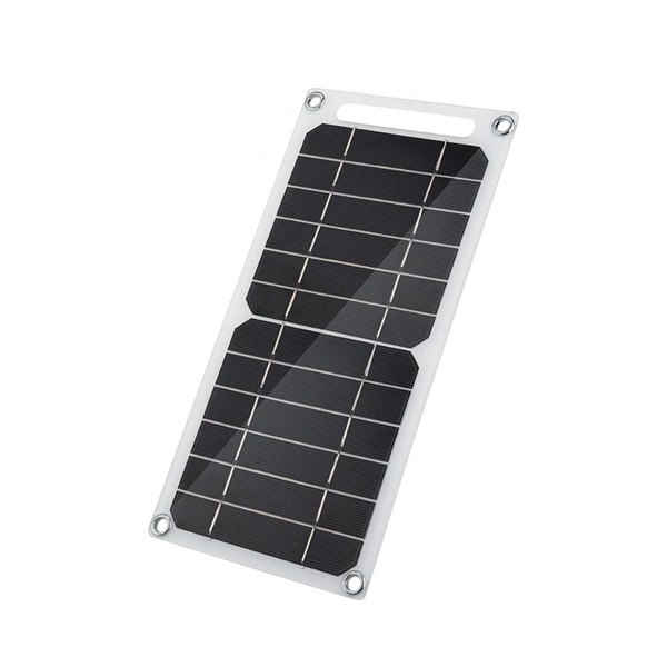 Mini Usb Solar Panel 6W 5V Phone Charger Camping Hiking Cells Device