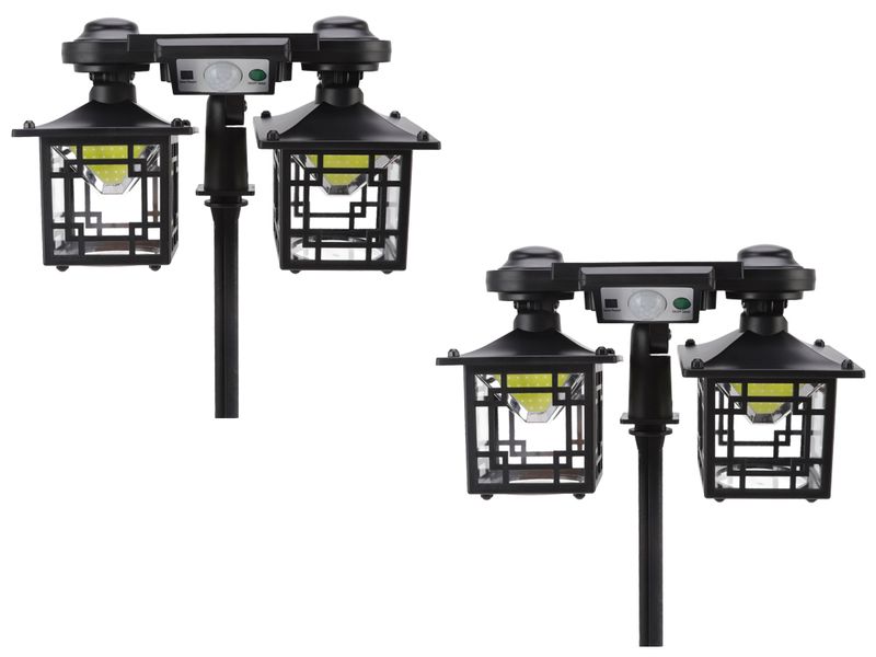 Yas-2Pack Outdoor Solar Lights