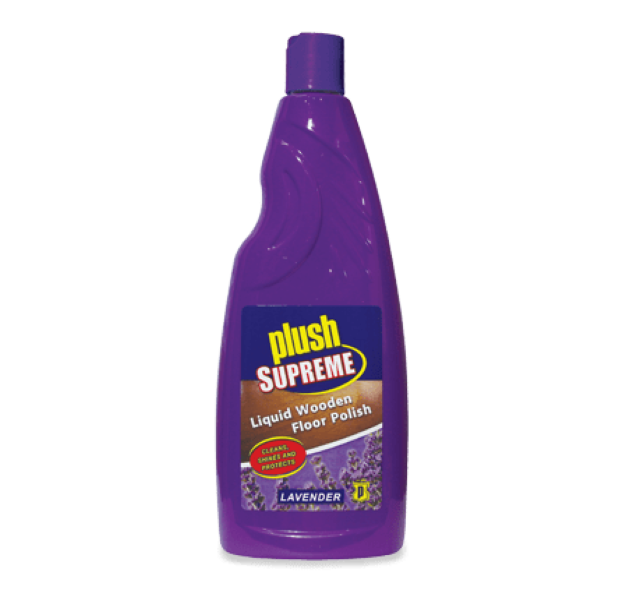 Plush Liquid Wooden Floor Polish Lavender 750ml
