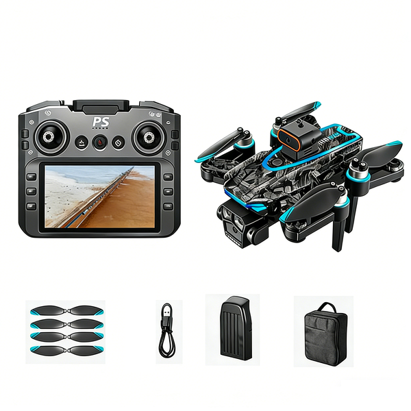 ZELTRYN Brushless Large Screen Optical Flow Smart HDAerialPhotography Drone