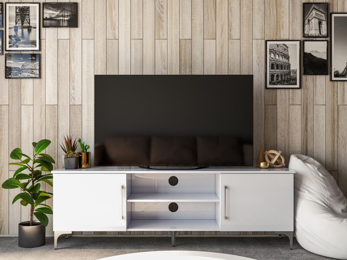BAM! NY High Gloss TV Stand 1800 Shop Today. Get it Tomorrow