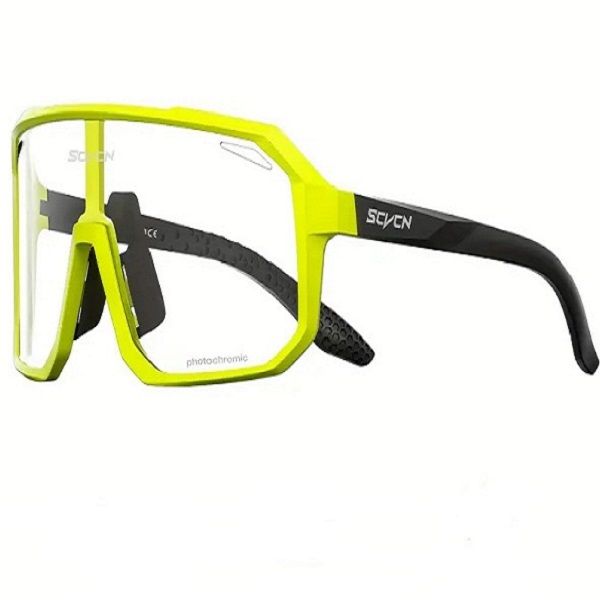 SCVCN - Photochromic Sports Glasses - Black and Yellow