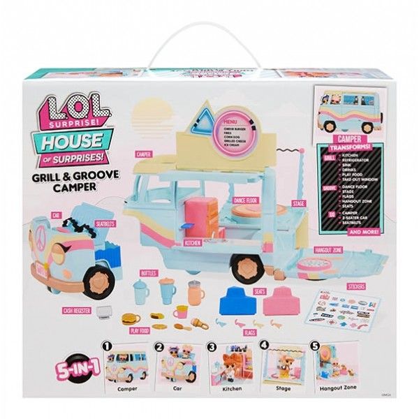 L.O.L Surprise - Queens Grill &amp; Groove Camper
