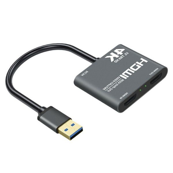 4K HDMI Video Capture Card USB 3.0 Compatible with PC Mac Linux