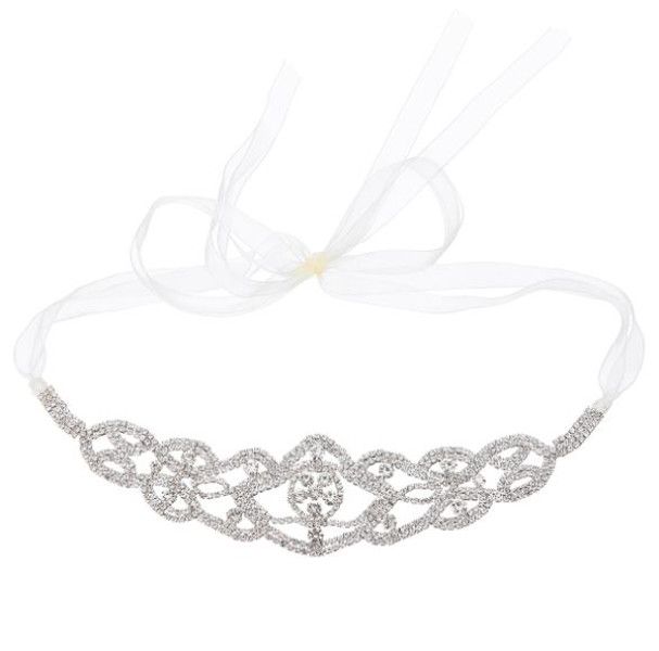 Olive Tree - Crystal Styled Headband 01 - Bridal / Formal Event
